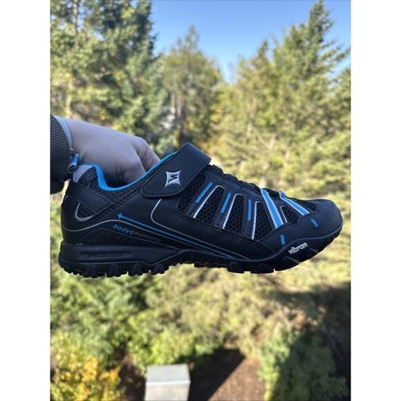Specialized Tahoe Sport Women's 40 US 9 Body Geometry Bike Shoes Vibram Blue Blk - Picture 12 of 15